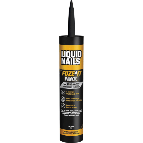 Liquid Nails Fuze It Max 9 oz. Interior/Exterior All Surface Construction Adhesive