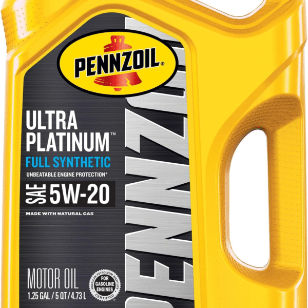 Pennzoil Platinum Full Synthetic 5W-20 Motor Oil (1-Quart, Single)
