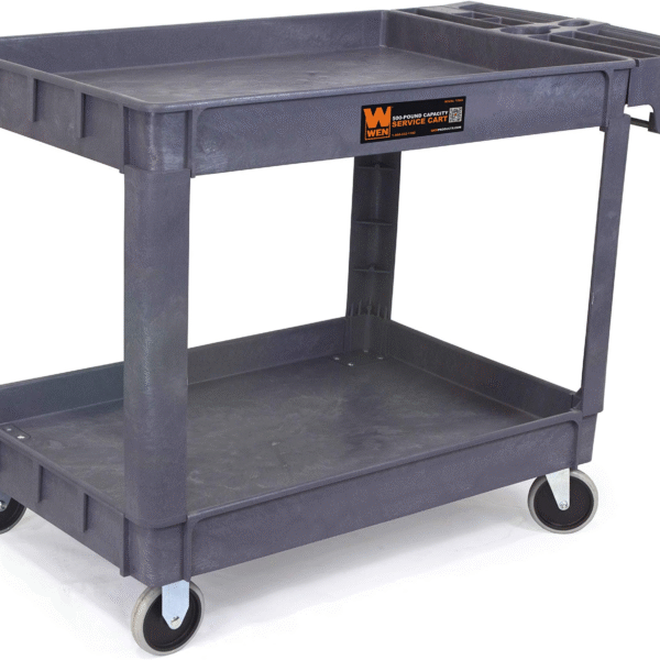 WEN 500-Pound Capacity 46 By 25.5-Inch Extra Wide Service Utility Cart